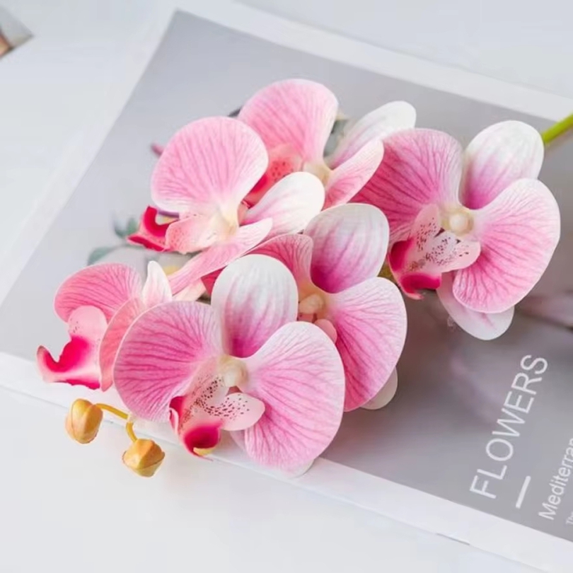 Smart Garden Storage - 3D sztuczne kwiaty plastikowy motyl orchidea