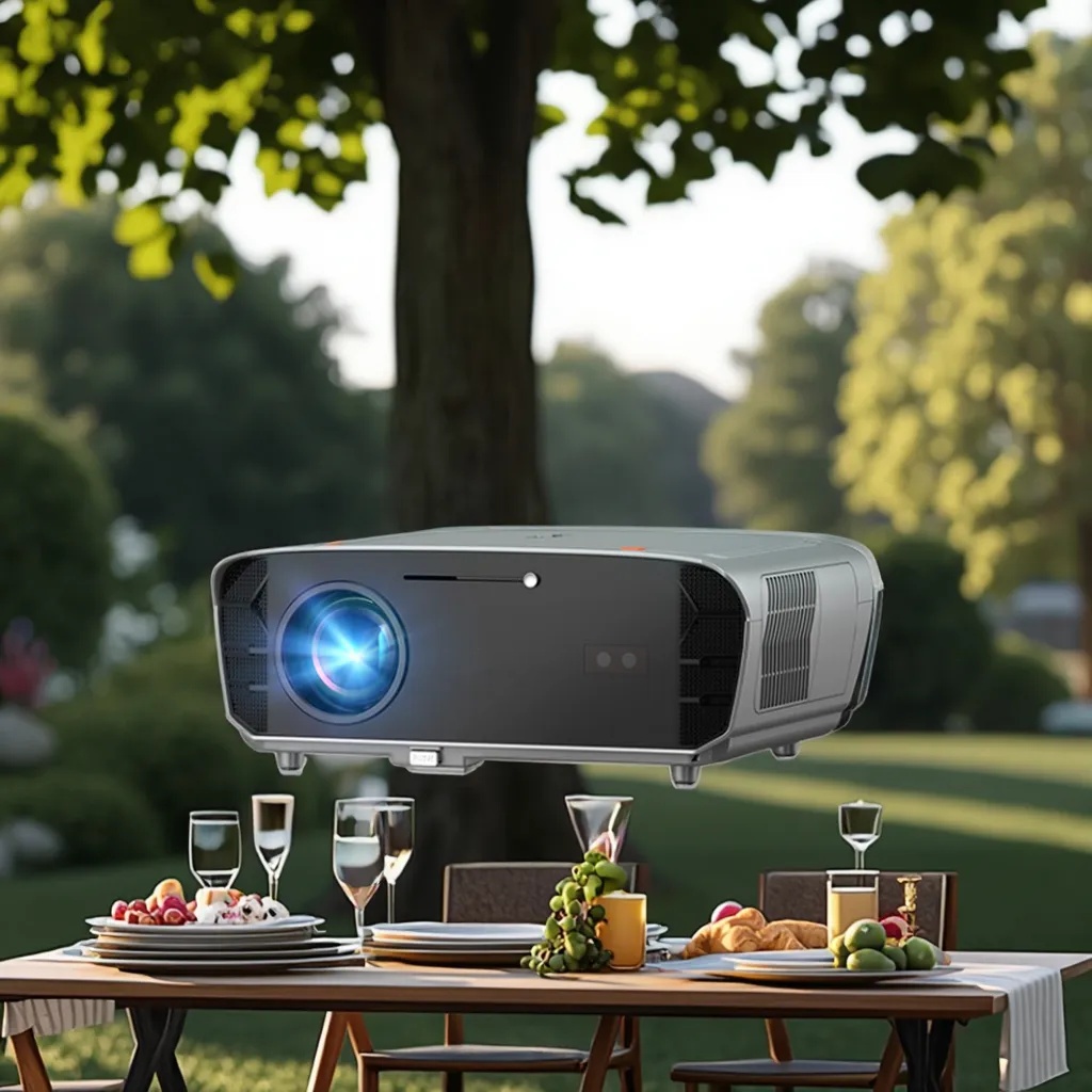 Smart Garden Video - Projektor 4K z Google Smart Wifi,