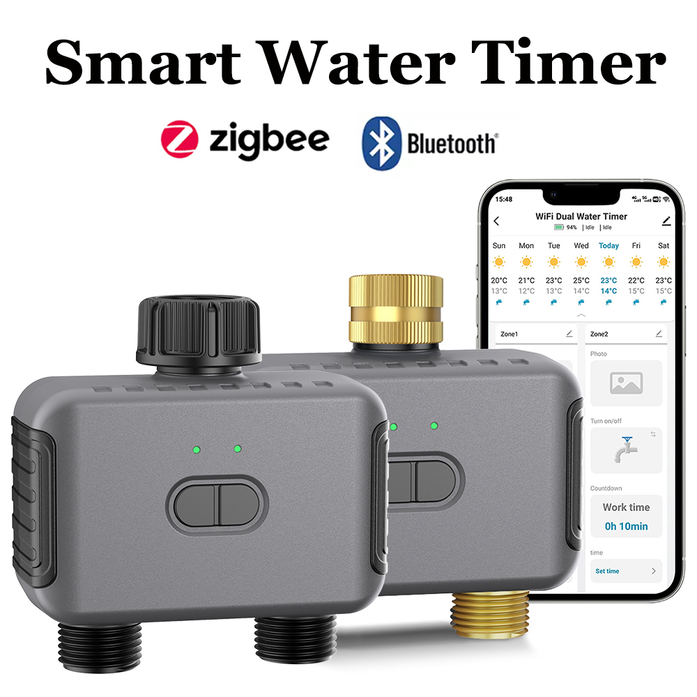 Smart Garden Timer - Inteligentny programator nawadniania Tuya Zigbee/BT, automatyczny