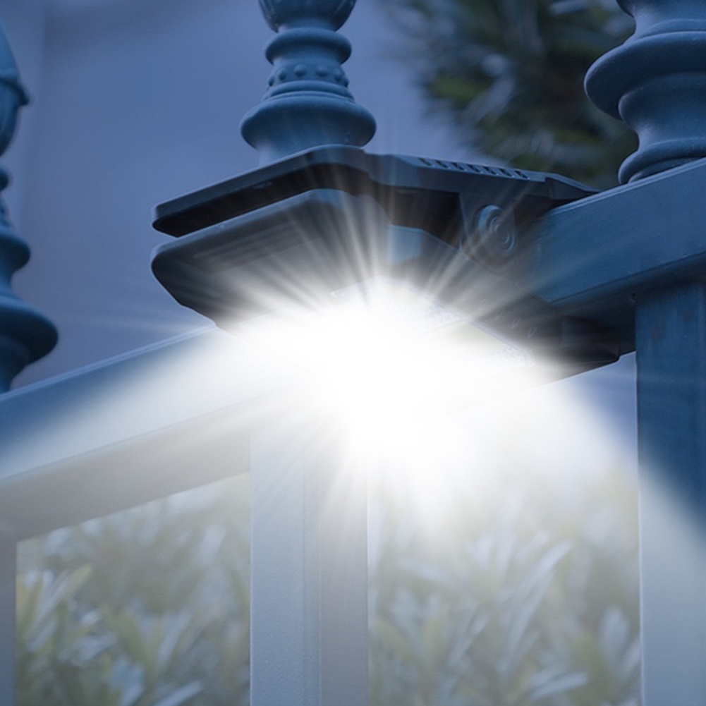 Smart Garden Fence & Balcony Hanging Planter - Solarna lampa z czujnikiem, mocowana na