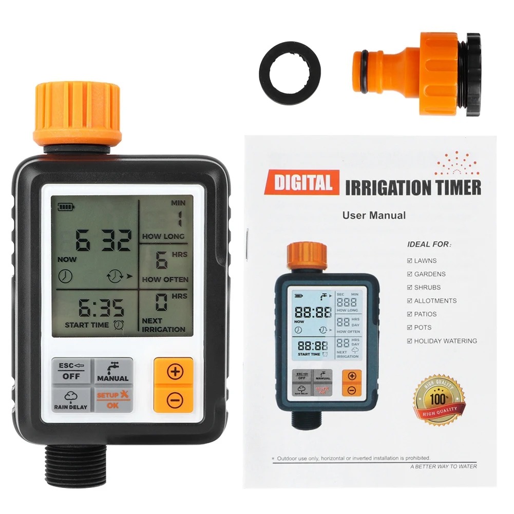 Smart Garden Timer - Elektroniczny timer do podlewania ogrodu, automatyczny