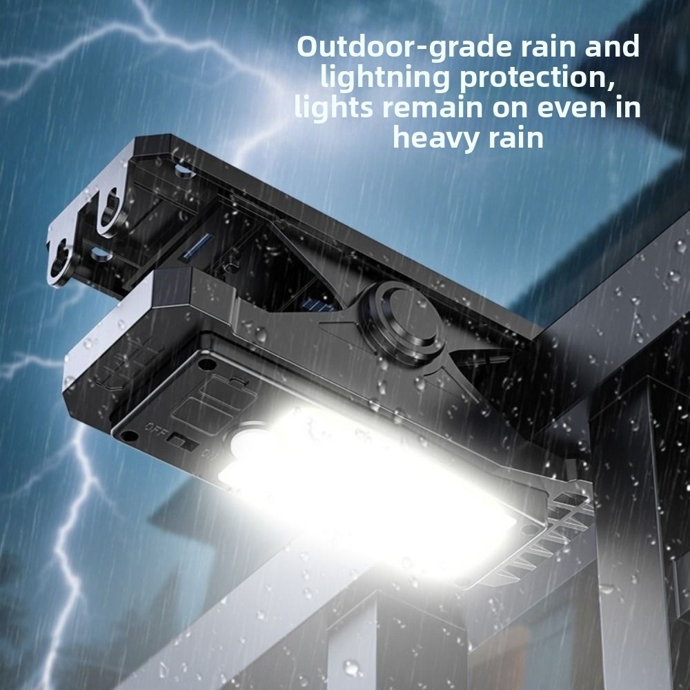 Smart Garden Fence & Balcony Hanging Planter - Lampa solarna z klipsem, inteligentny czujnik,