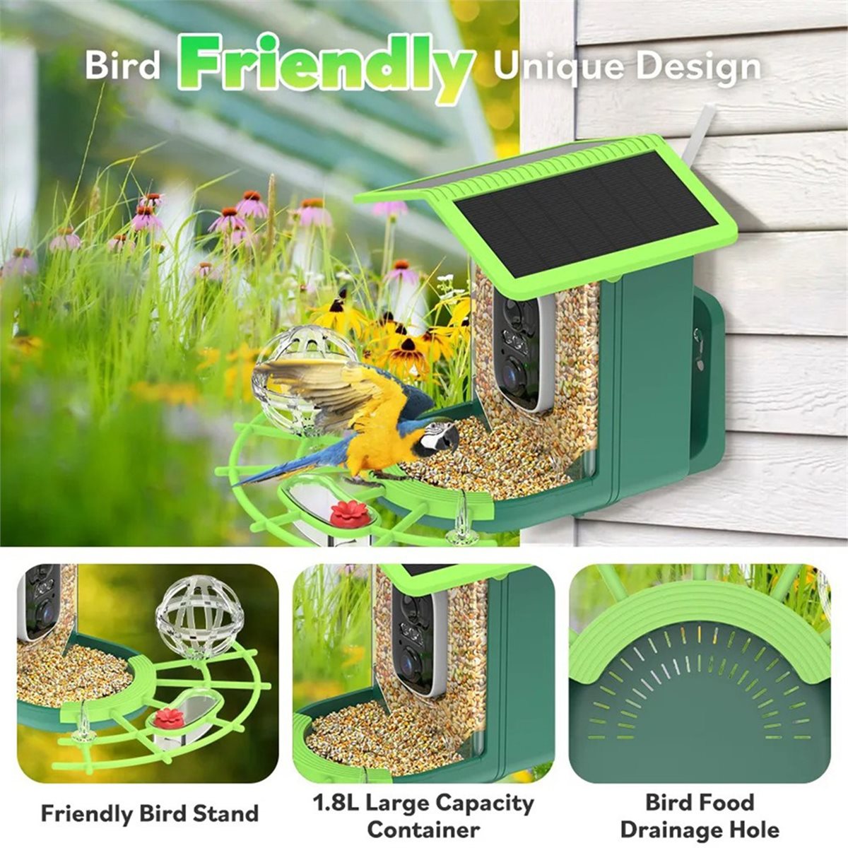 Smart Garden Video - Inteligentna kamera do karmników dla ptaków