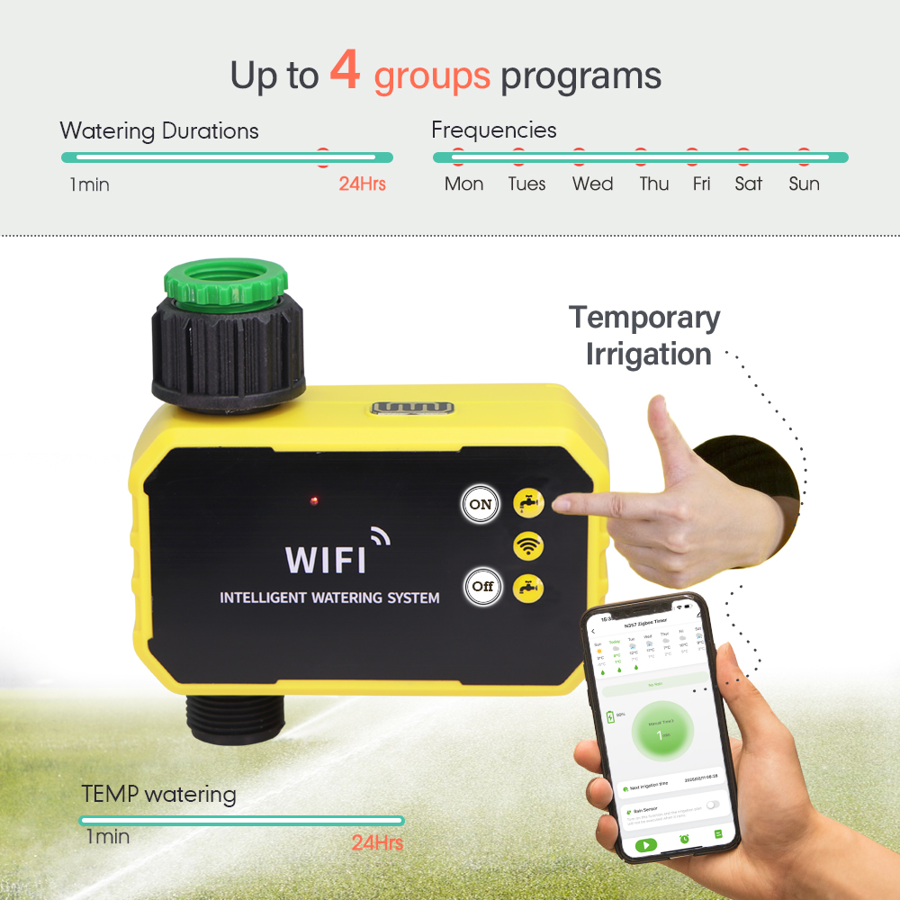 Zigbee inteligentny zegar nawa – App Smart Garden recenzja i cena