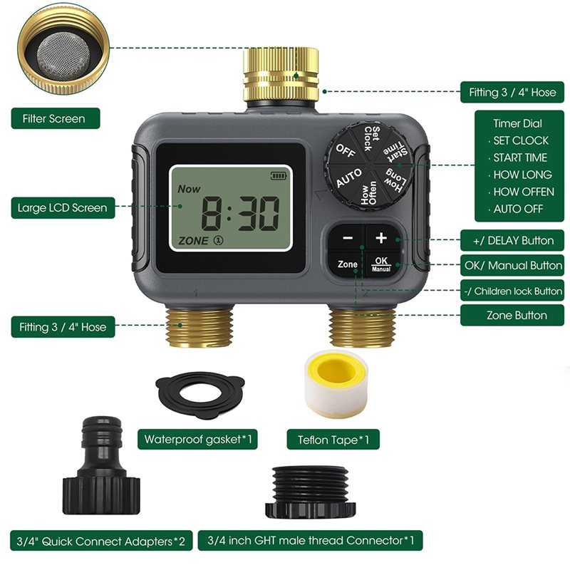 Timer do nawadniania ogrodu z  – Smart Garden Timer recenzja i cena