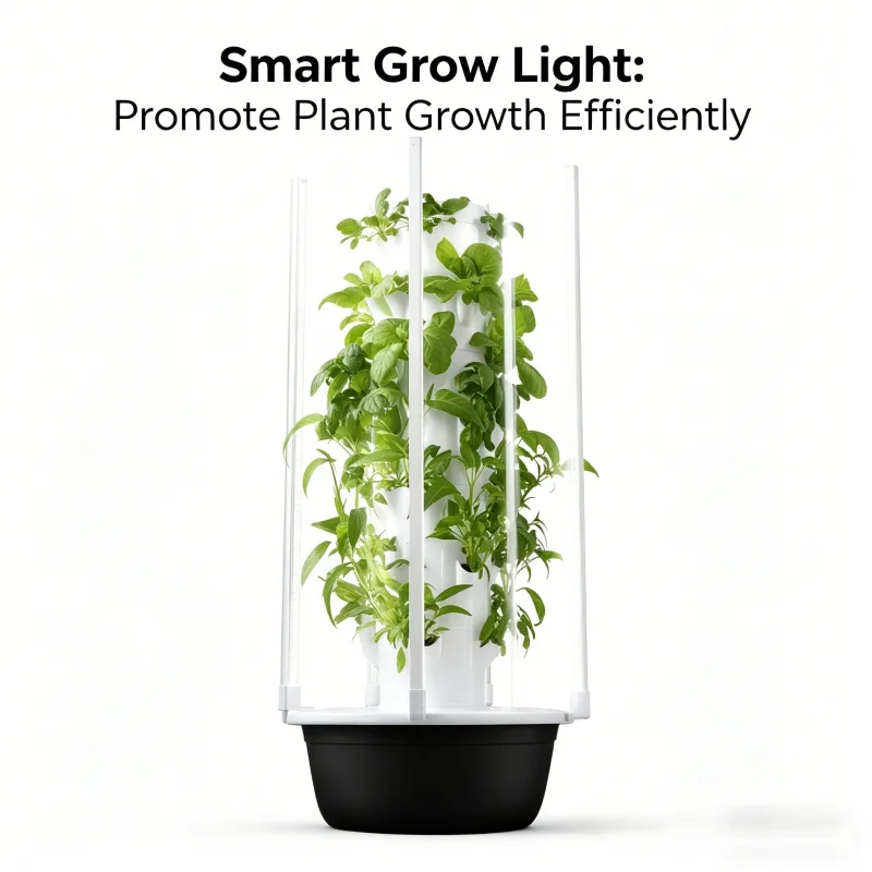 5-poziomowa hydroponiczna wież – Smart Garden Herb recenzja i cena