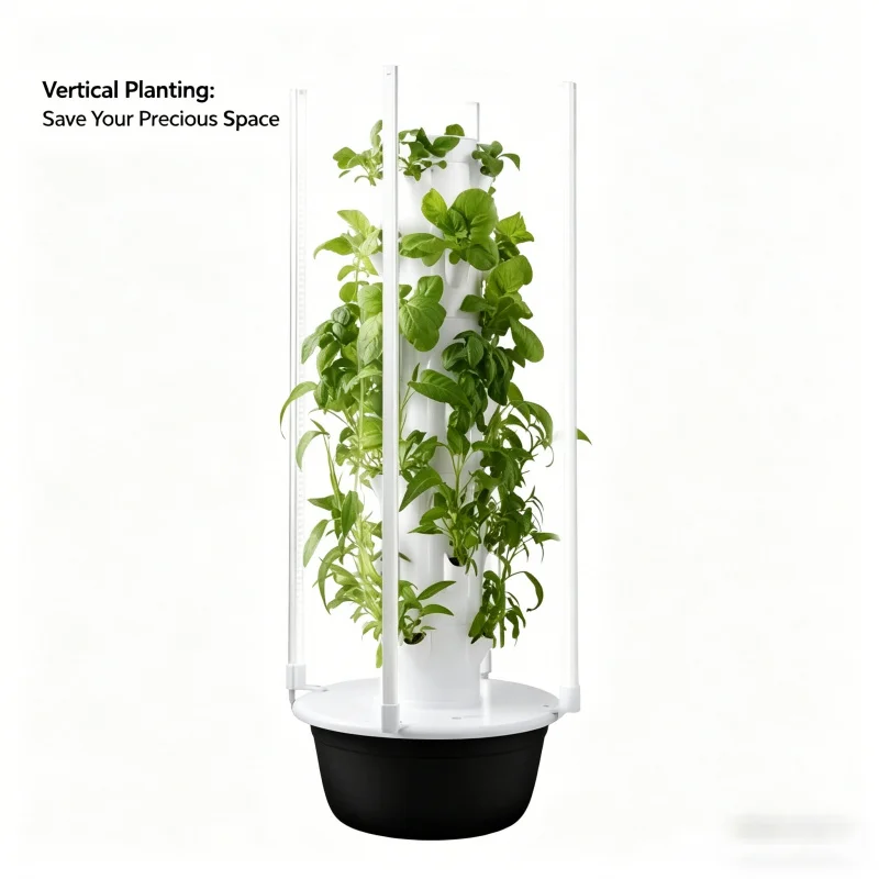5-poziomowa hydroponiczna wież – Smart Garden Herb recenzja i cena