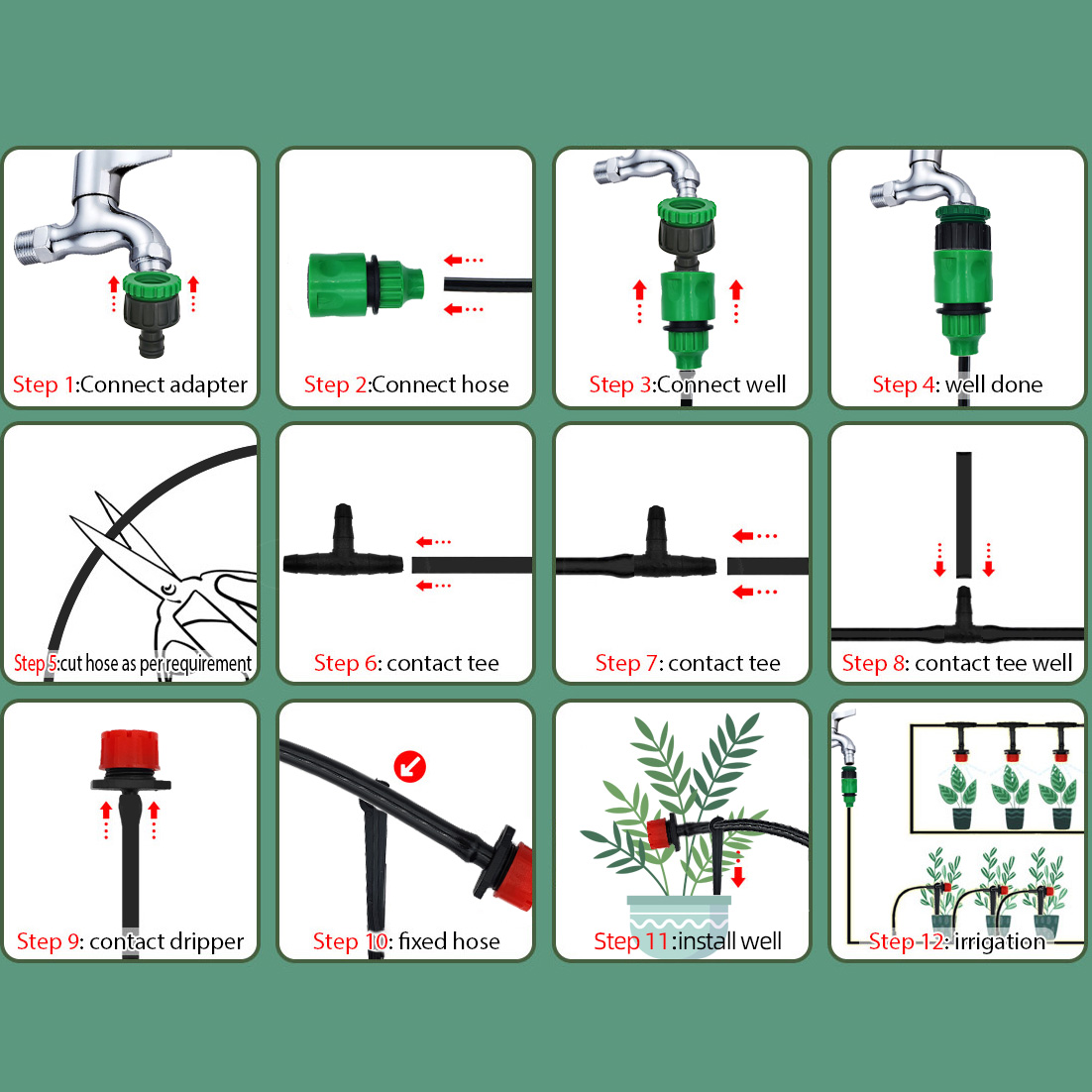 Szklarnia 15M-30M System nawad – Smart Garden Herb recenzja i cena