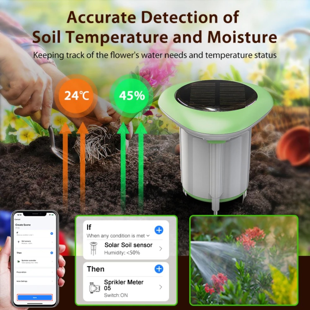 Inteligentny tester gleby sola – Smart Garden Timer recenzja i cena