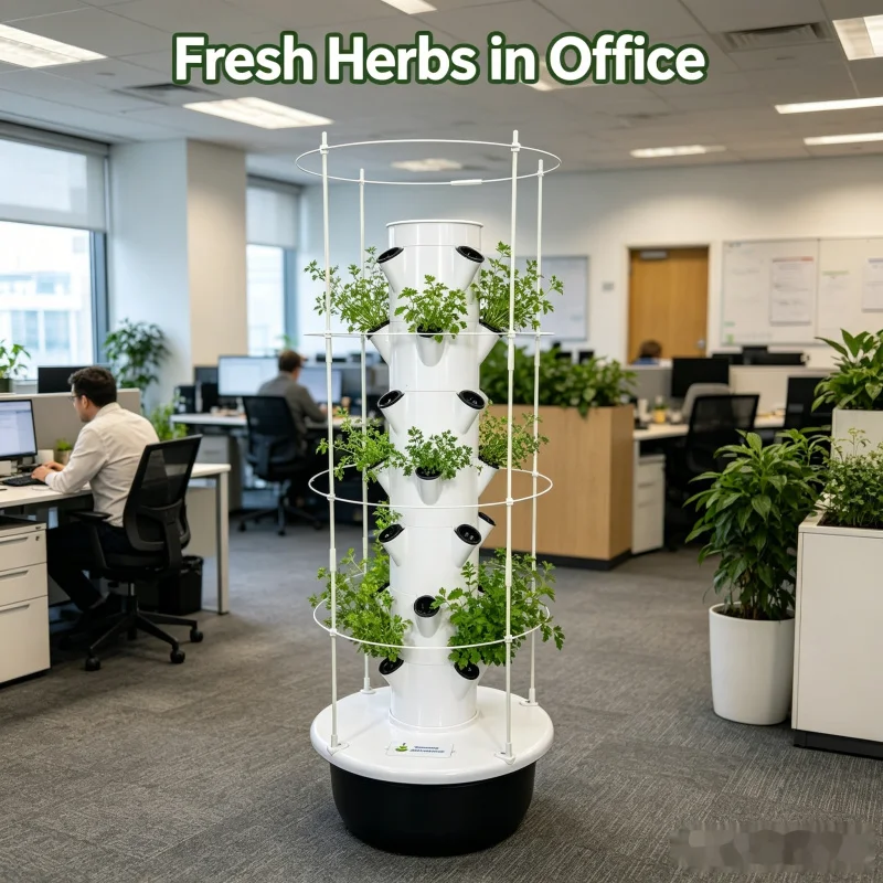 Inteligentny pionowy hydroponi – Smart Garden Herb recenzja i cena