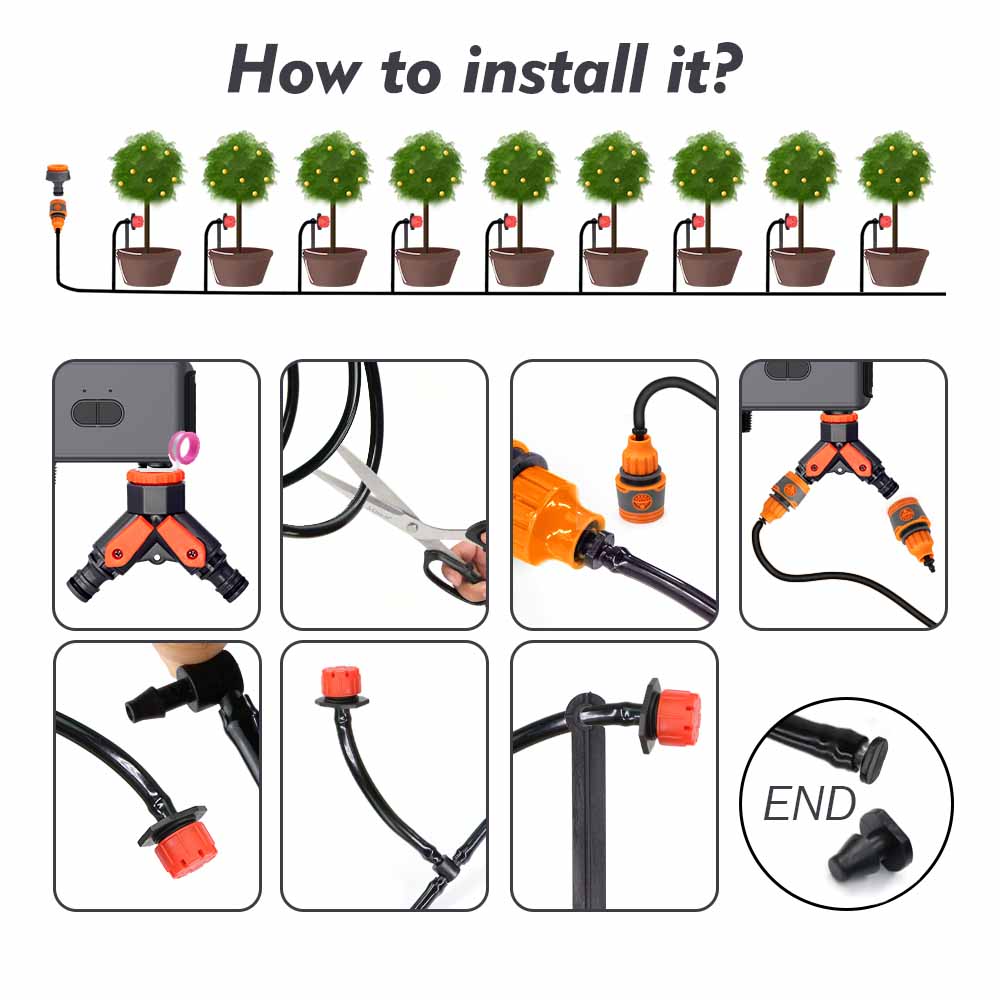Inteligentny system nawadniani – Smart Garden Watering Can recenzja i cena