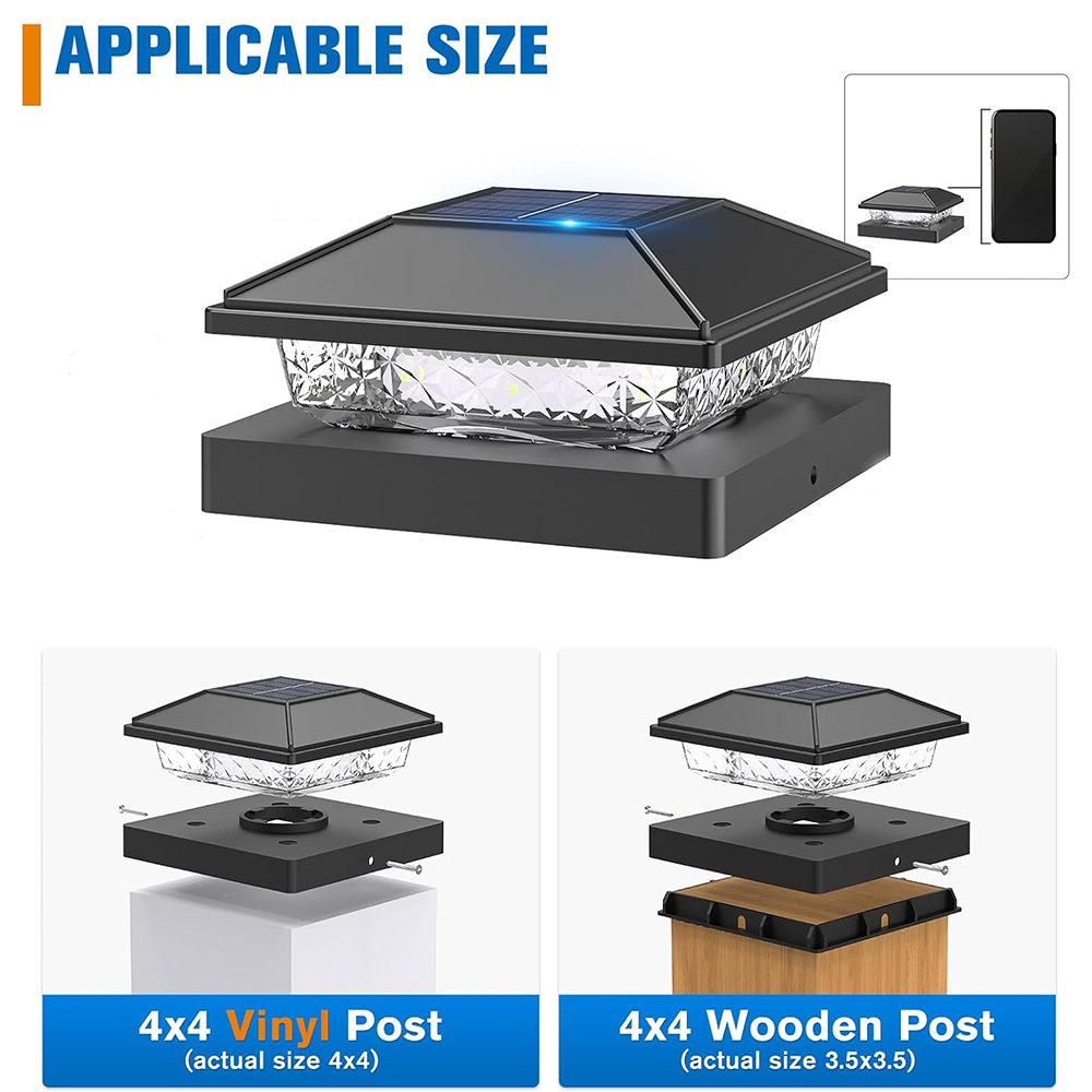 6/12X Zewnętrzne solarne lampk – Smart Garden Fence & Balcony Hanging Planter recenzja i cena