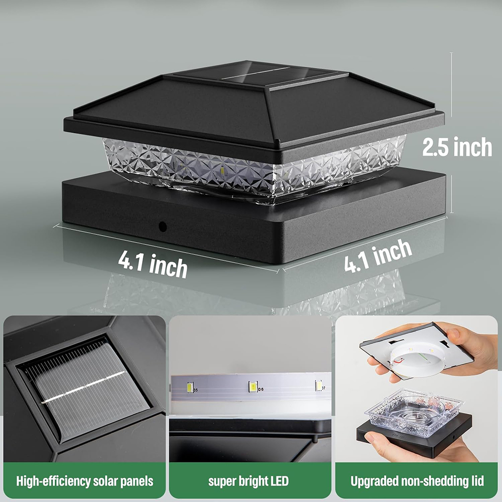 6/12X Zewnętrzne solarne lampk – Smart Garden Fence & Balcony Hanging Planter recenzja i cena