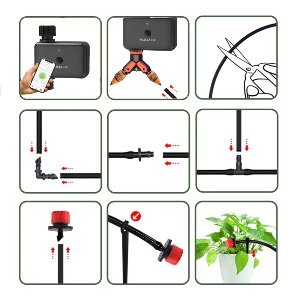 Zestaw do nawadniania ogrodu W – Smart Garden Timer recenzja i cena