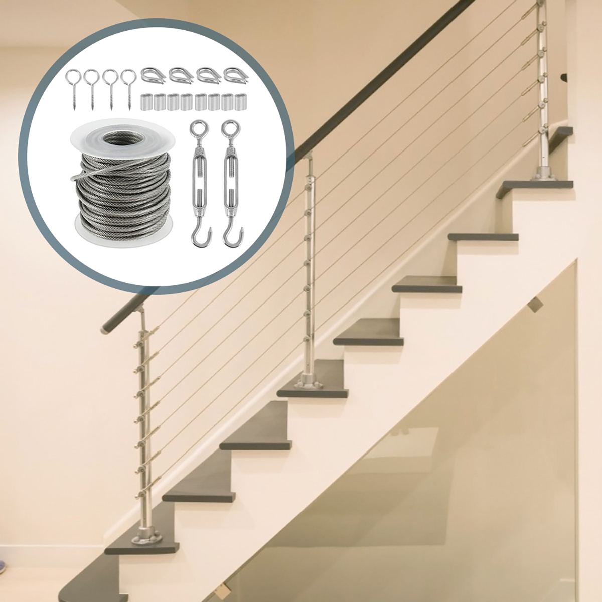 15M/30M Lina stalowa ze stali  – Smart Garden Fence recenzja i cena