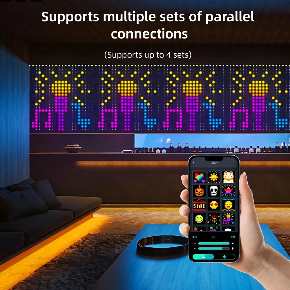 Inteligentne lampki LED RGB w  – App Smart Garden recenzja i cena