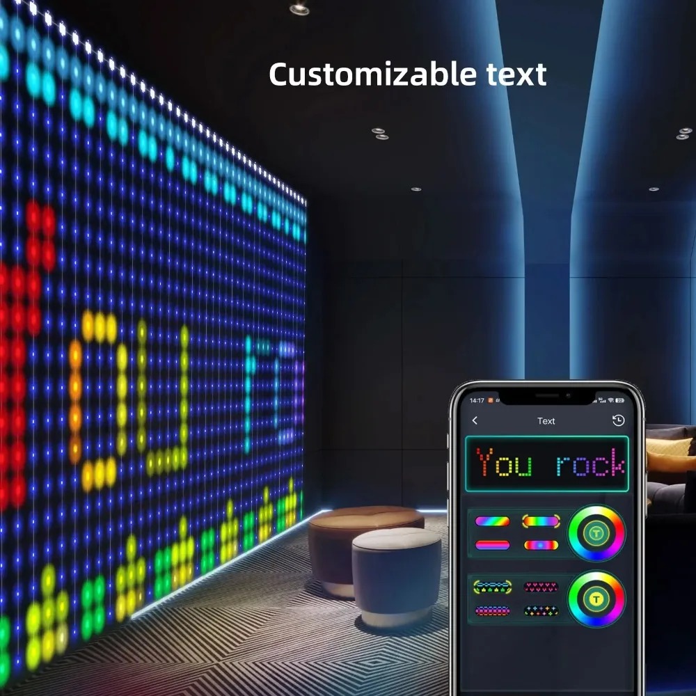Inteligentne lampki LED RGB w  – App Smart Garden recenzja i cena