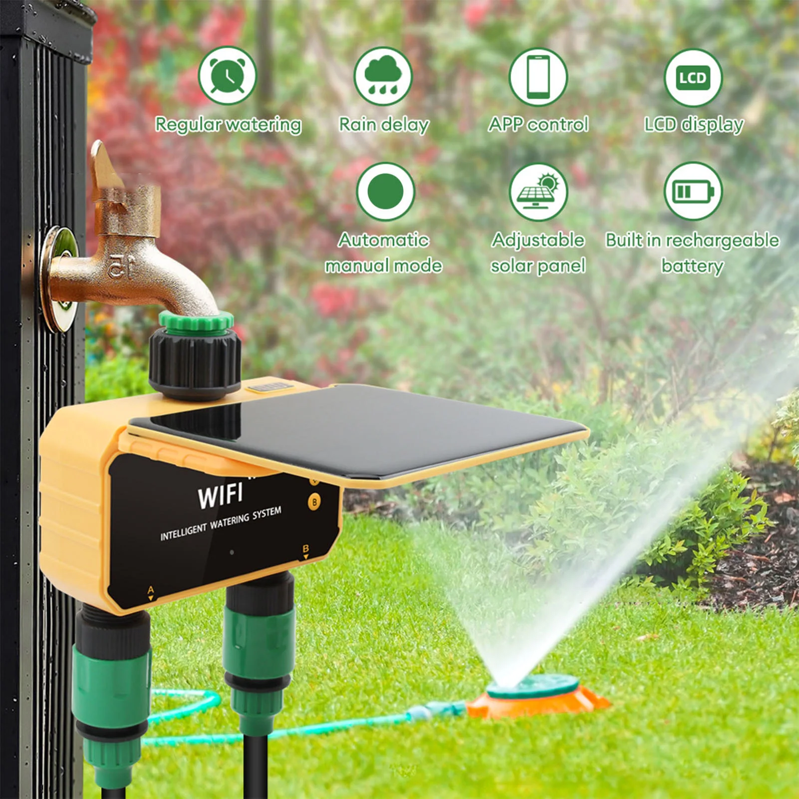 Solarny inteligentny timer do  – Smart Garden Timer recenzja i cena