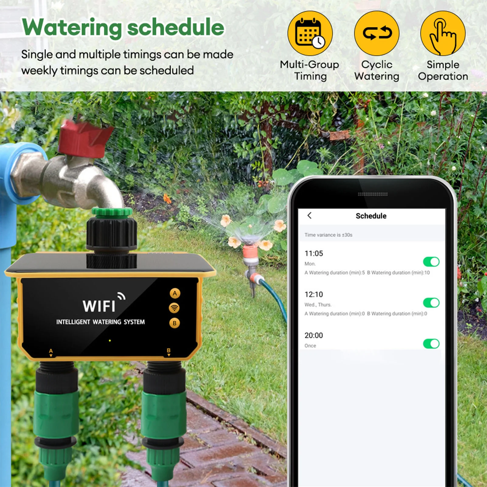 Solarny inteligentny timer do  – Smart Garden Timer recenzja i cena