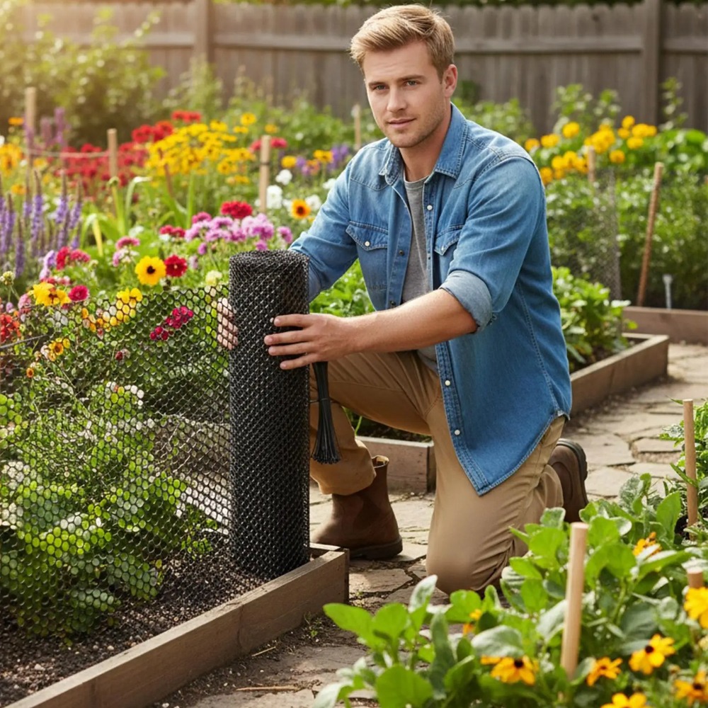 Plastikowa siatka ochronna do  – Smart Garden Fence recenzja i cena