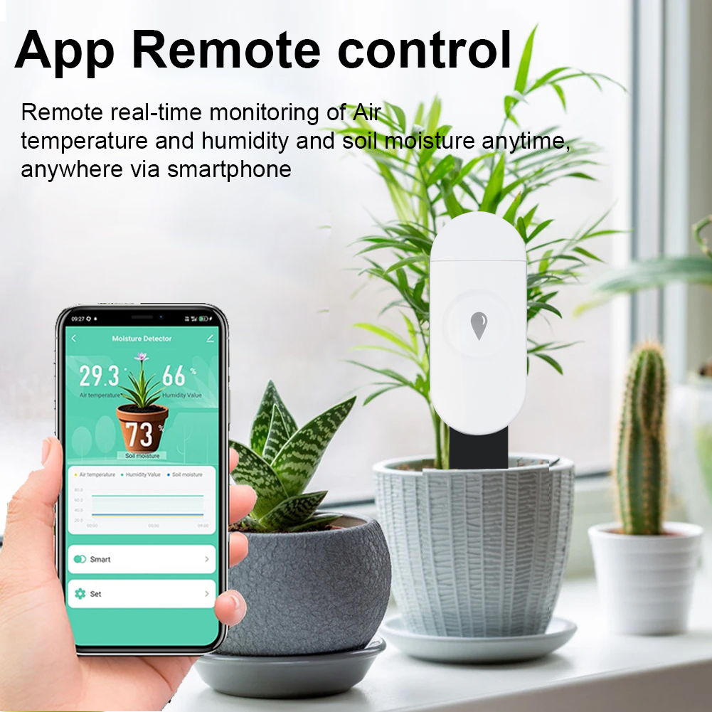 Czujnik temperatury, wilgotnoś – App Smart Garden recenzja i cena