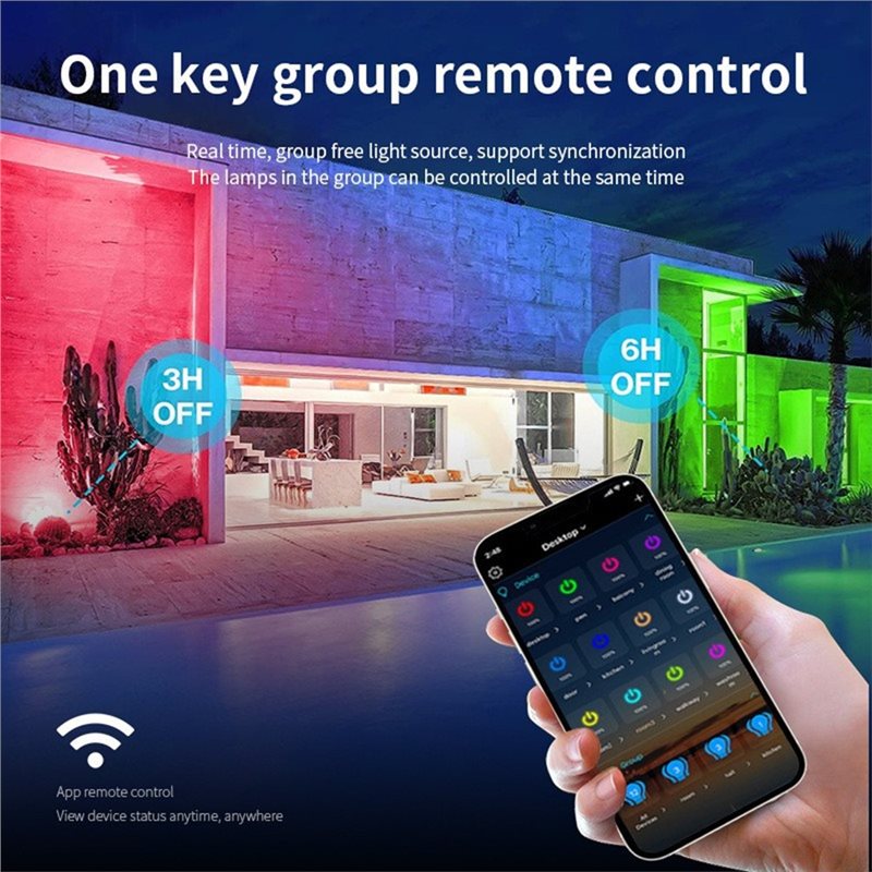 A03F - Reflektor RGB 100W WiFi – App Smart Garden recenzja i cena