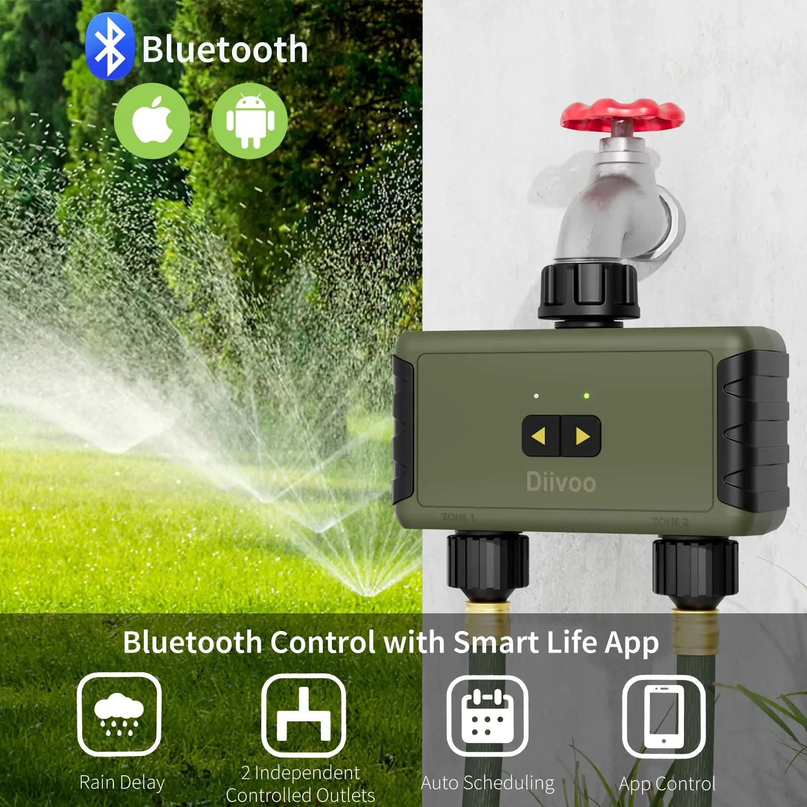 Diivoo Sterownik Nawadniania z – Smart Garden Lock recenzja i cena